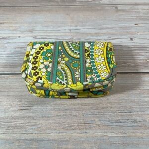 Vera Bradley Folding Credit Card Business Card Case - Lemon Parfait (Retired)